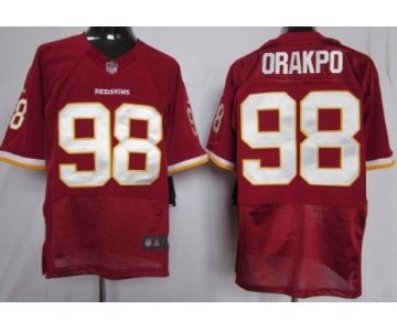 Nike Washington Redskins #98 Brian Orakpo Red Elite Jersey