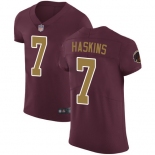 Redskins #7 Dwayne Haskins Burgundy Red Alternate Men's Stitched Football Vapor Untouchable Elite Jersey