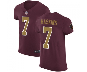 Redskins #7 Dwayne Haskins Burgundy Red Alternate Men's Stitched Football Vapor Untouchable Elite Jersey