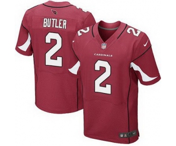 Men's Arizona Cardinals #2 Drew Butler Red Team Color NFL Nike Elite Jersey