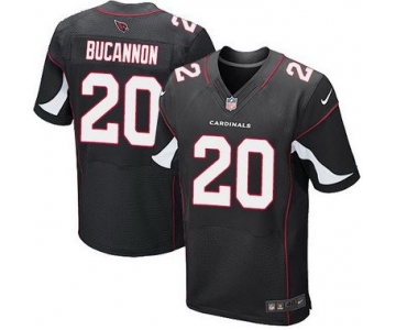 Men's Arizona Cardinals #20 Deone Bucannon Black Alternate NFL Nike Elite Jersey