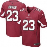 Men's Arizona Cardinals #23 Chris Johnson Red Team Color NFL Nike Elite Jersey