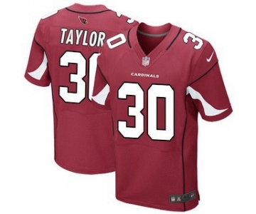 Men's Arizona Cardinals #30 Stepfan Taylor Red Team Color NFL Nike Elite Jersey