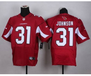 Men's Arizona Cardinals #31 David Johnson Nike Red Elite Jersey