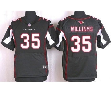 Men's Arizona Cardinals #35 Aeneas Williams Black Retired Player NFL Nike Elite Jersey