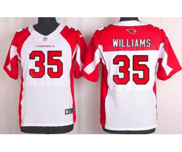 Men's Arizona Cardinals #35 Aeneas Williams White Retired Player NFL Nike Elite Jersey