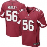 Men's Arizona Cardinals #56 LaMarr Woodley Red Team Color NFL Nike Elite Jersey