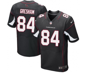 Men's Arizona Cardinals #84 Jermaine Gresham Black Alternate NFL Nike Elite Jersey