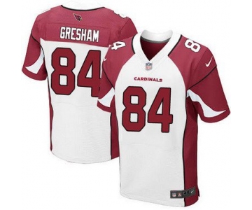 Men's Arizona Cardinals #84 Jermaine Gresham White Road NFL Nike Elite Jersey