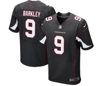 Men's Arizona Cardinals #9 Matt Barkley Black Alternate NFL Nike Elite Jersey