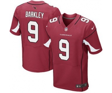 Men's Arizona Cardinals #9 Matt Barkley Red Team Color NFL Nike Elite Jersey