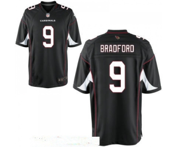 Men's Arizona Cardinals #9 Sam Bradford Black Alternate Stitched NFL Nike Elite Jersey