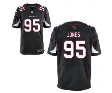 Men's Arizona Cardinals #95 Chandler Jones Black Alternate NFL Nike Elite Jersey