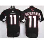 Nike Arizona Cardinals #11 Larry Fitzgerald Black Elite Jersey