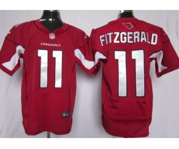 Nike Arizona Cardinals #11 Larry Fitzgerald Red Elite Jersey