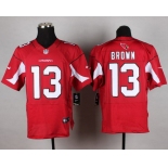 Nike Arizona Cardinals #13 Jaron Brown Red Elite Jersey