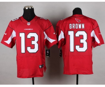 Nike Arizona Cardinals #13 Jaron Brown Red Elite Jersey