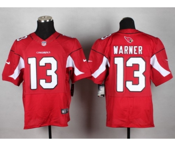 Nike Arizona Cardinals #13 Kurt Warner Red Elite Jersey