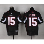 Nike Arizona Cardinals #15 Michael Floyd Black Elite Jersey