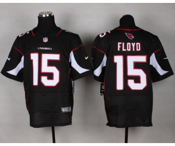 Nike Arizona Cardinals #15 Michael Floyd Black Elite Jersey