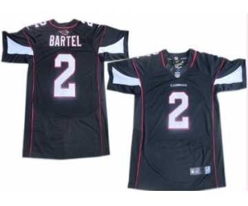 Nike Arizona Cardinals #2 Richard Bartel Black Elite Jersey