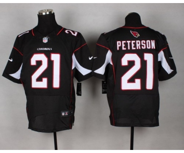 Nike Arizona Cardinals #21 Patrick Peterson Black Elite Jersey