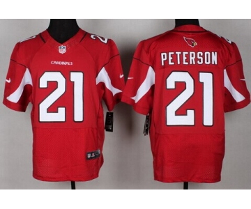 Nike Arizona Cardinals #21 Patrick Peterson Red Elite Jersey