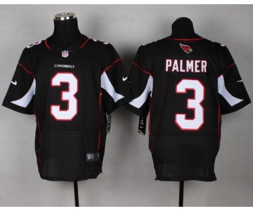 Nike Arizona Cardinals #3 Carson Palmer Black Elite Jersey