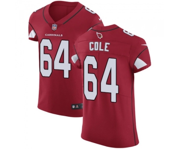 Nike Arizona Cardinals #64 Mason Cole Red Team Color Men's Stitched NFL Vapor Untouchable Elite Jersey