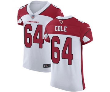 Nike Arizona Cardinals #64 Mason Cole White Men's Stitched NFL Vapor Untouchable Elite Jersey