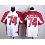Nike Arizona Cardinals #74 D. J. Humphries White Elite Jersey