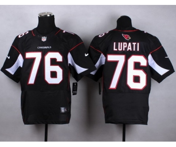 Nike Arizona Cardinals #76 Mike Iupati Black Elite Jersey