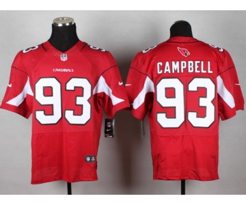 Nike Arizona Cardinals #93 Calais Campbell Red Elite Jersey