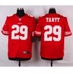 Men's San Francisco 49ers #29 Jaquiski Tartt Scarlet Red Team Color NFL Nike Elite Jersey