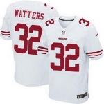 Men's San Francisco 49ers #32 Ricky Watters White Retired Player NFL Nike Elite Jersey