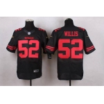 Men's San Francisco 49ers #52 Patrick Willis 2015 Nike Black Elite Jersey