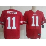 Nike San Francisco 49ers #11 Quinton Patton Red Elite Jersey