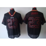 Nike San Francisco 49ers #23 LaMichael James Lights Out Black Elite Jersey