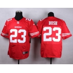 Nike San Francisco 49ers #23 Reggie Bush Red Elite Jersey