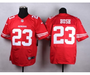 Nike San Francisco 49ers #23 Reggie Bush Red Elite Jersey