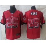 Nike San Francisco 49ers #25 Jimmie Ward Drift Fashion Red Elite Jersey