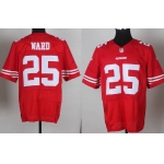 Nike San Francisco 49ers #25 Jimmie Ward Red Elite Jersey