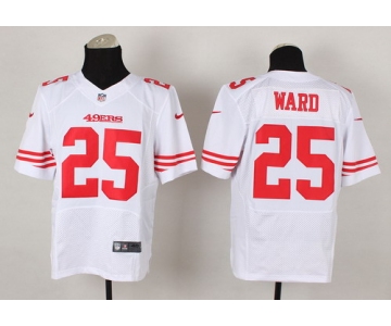 Nike San Francisco 49ers #25 Jimmie Ward White Elite Jersey