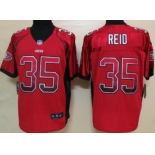 Nike San Francisco 49ers #35 Eric Reid Drift Fashion Red Elite Jersey