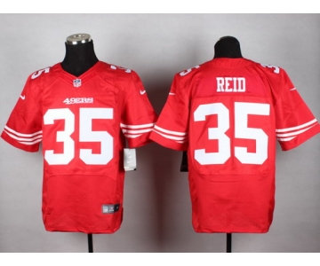 Nike San Francisco 49ers #35 Eric Reid Red Elite Jersey