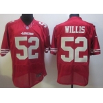 Nike San Francisco 49ers #52 Patrick Willis Red Elite Jersey
