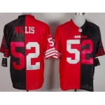 Nike San Francisco 49ers #52 Patrick Willis Red/Black Two Tone Elite Jersey