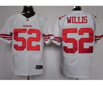 Nike San Francisco 49ers #52 Patrick Willis White Elite Jersey