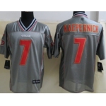 Nike San Francisco 49ers #7 Colin Kaepernick 2013 Gray Vapor Elite Jersey