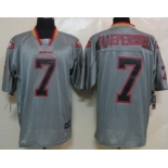 Nike San Francisco 49ers #7 Colin Kaepernick Lights Out Gray Elite Jersey